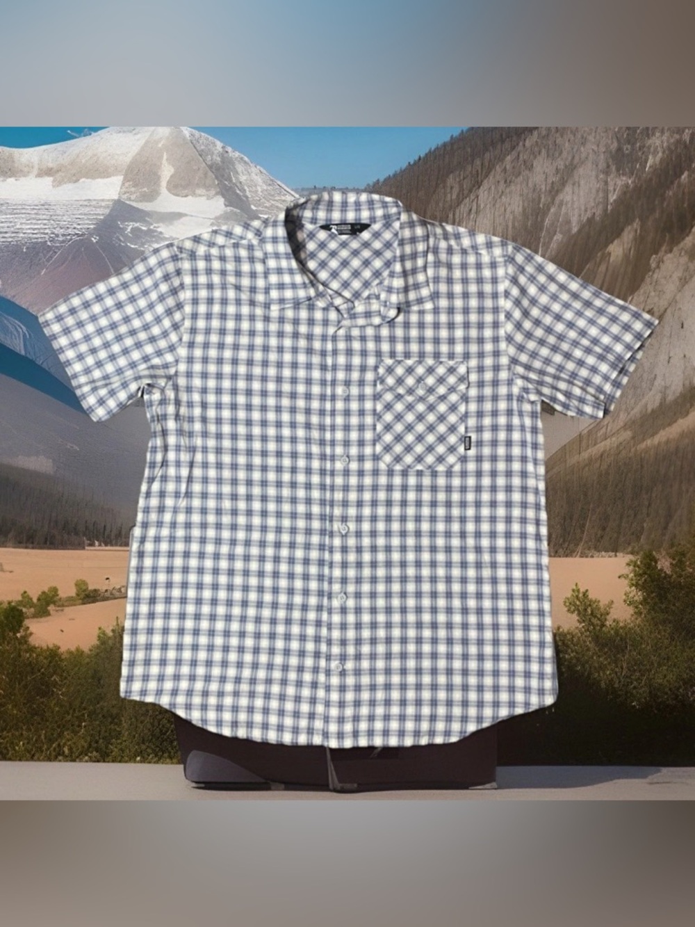 Outdoor Research Shirt Mens Large Plaid Seapine Button Up Outdoor Gorpcore